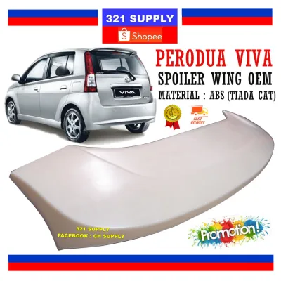 Perodua Viva OEM Spoiler Belakang & No Paint (TIADA CAT)