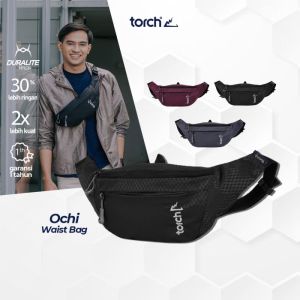 TORCH Ochi Tas Pinggang Selempang Konser Ringan Anti Air Pria Wanita - Waist Bag Waterproof