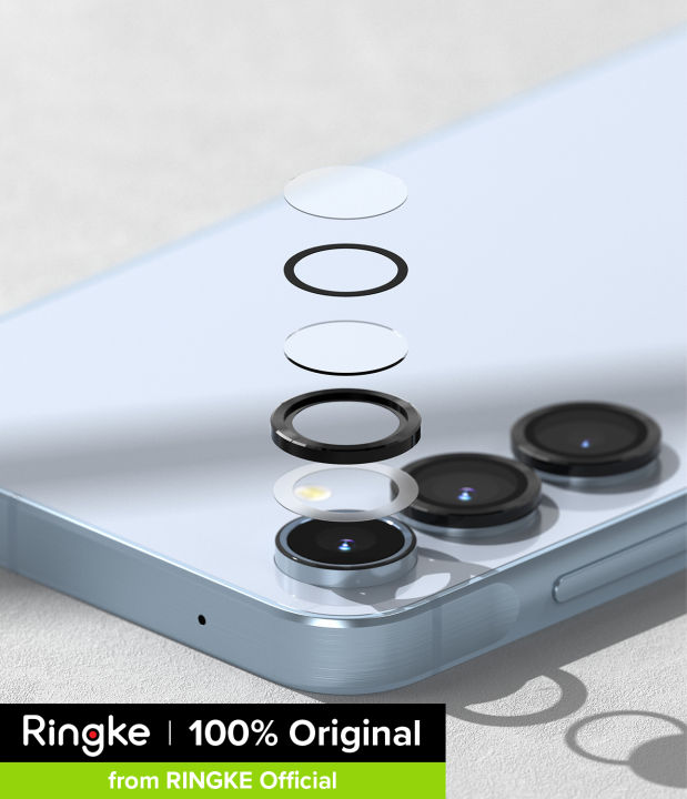 Ringke Camera Lens Frame Glass for Galaxy A35 A55 Camera Lens Protector  with Aluminum Frames Lazada PH