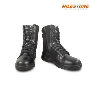 Milestone Sepatu Pdl Tni PDLG - Hitam / Sepatu Pdl Delta / Sepatu Pria Murah / Sepatu Pria Kulit / Sepatu Pdl Polri / Sepatu Pdl Security / Sepatu Pdl Tni Ad / Sepatu Pdl Kulit Jeruk