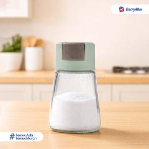 DISPENSER BUMBU DAPUR Botol Garam Lada Bubuk Serbaguna
