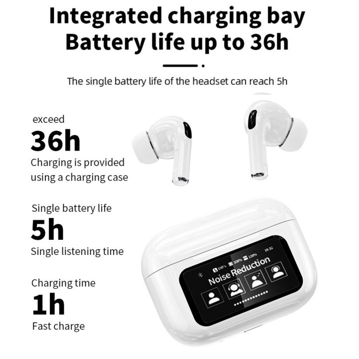 A9%20Pro%20Earphone&Case%20Bluetooth%20Wireless%20Earbuds%20with%20Screen%20Headset%20ANC%20Noise%20Reduction%20Mic%20Call%20Earbuds%20-%20Image%204