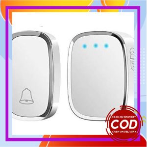 Wireless Bel Rumah Tanpa Kabel Anti Air 36 Music Wireless Doorbell Waterproof
