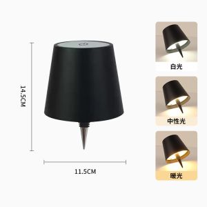 ZENi Bottle Table Lamp | Decorative Rechargeable LED Light For Glass Bottle