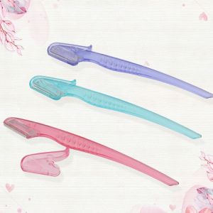 3PCS/set Eyebrow Shaving Kit Eye Brow Trimmer Blade Shaver Eyebrow Razor Lady Sharpener for Beauty Makeup Tool