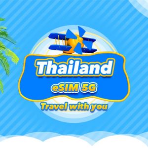 [eSIM]Thailand eSIM 5G high speed network 500MB~30GB unlimited data travel esim card 1~30 days Roam eSIM [available immediately]