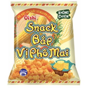Combo 3 Gói Snack Oishi Bắp vị phô mai 12g