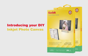 KODAK DIY SPECIALTY PAPER - PHOTO CANVAS A4