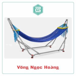Hỏa Tốc - Võng xếp Ngọc Hoàng thuyền rồng _Chính Hãng ( Khung INOX - Thép sơn tĩnh điện )