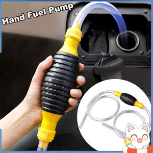 Universal Car Fuel Pump Hand Gas Oil Pump Manual Suction Pipe Pumping for Liquid Petrol Diesel Tuning Oil Fuel Transfer Pump