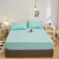 ผ้าปูที่นอน Bed Sheet ชุดผ้าปูที่นอน ขนาด 3.5/ 5/ 6ฟุต (รัดมุมเตียงสูง6-11นิ้ว)(ไม่รวมผ้าห่ม). 