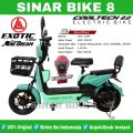 Sepeda Listrik Exotic COOLTECH 2.0 500 Watt Electric E Bike 48V/12 Ah. 