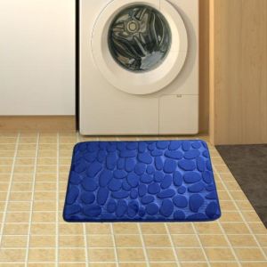 NOBLELYN Non-slip Bath Mat Water Absorption Washable Doormat Practical Household Floor Rug Bathroom