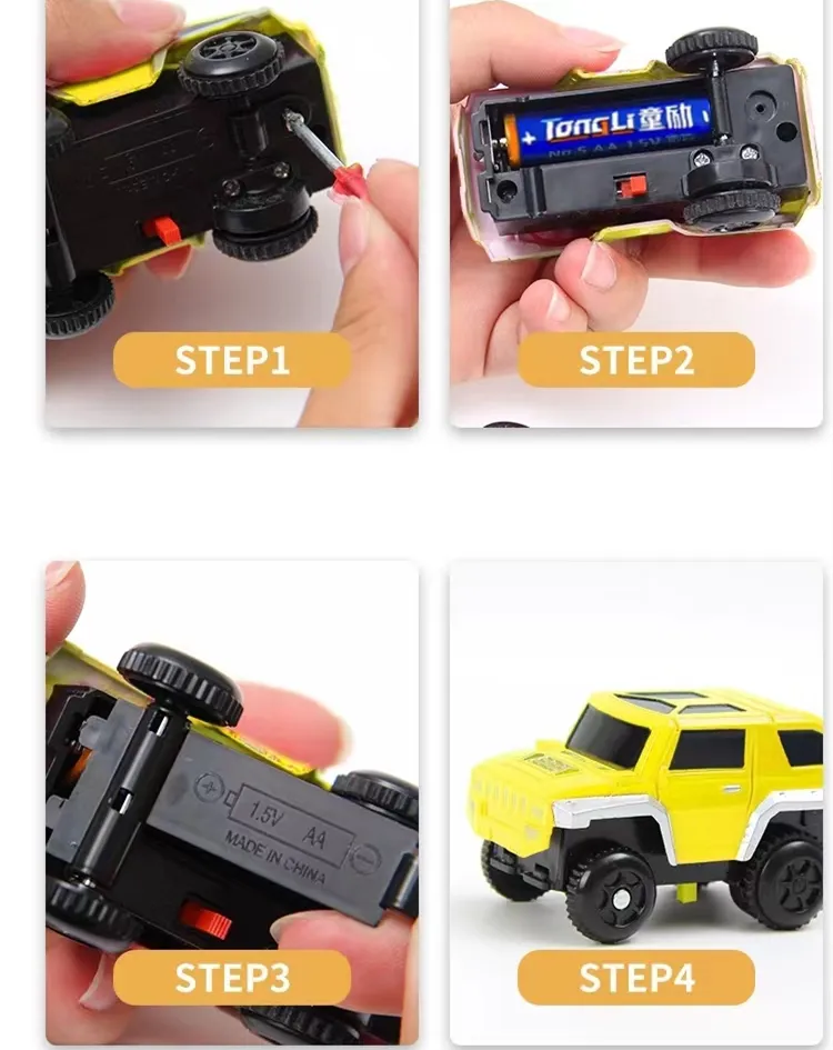 90 lot DIY Variety Rail Car Assembled Electric High-speed Rail