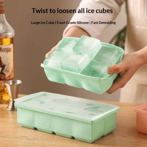 STAR FRUIT Khay đá silicone có nắp-đông nhanh dễ lấy dùng cho thực phẩm thiết kế hiện đại