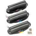 Musiclily Pro ST Alnico 5 Dual Single Coil Sized Humbucker Pickup for Strat Style Electric Guitar. 