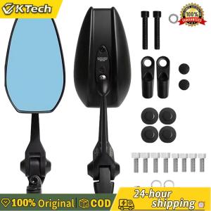 【Free Shipping】 Motorcycle Handlebar Side Mirror Set with Anti-Glare HD Glass and Adjustable Features for Enhanced Riding Experience