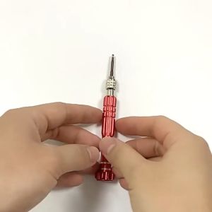 5-in-1Aluminium Alloy Screwdriver Precision Magnetic Mini Tool Portable Repair Kit for Phone Glasses