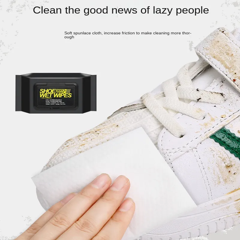 Shoes Cleaning Wipes For Sneakers White Running Golf Tennis