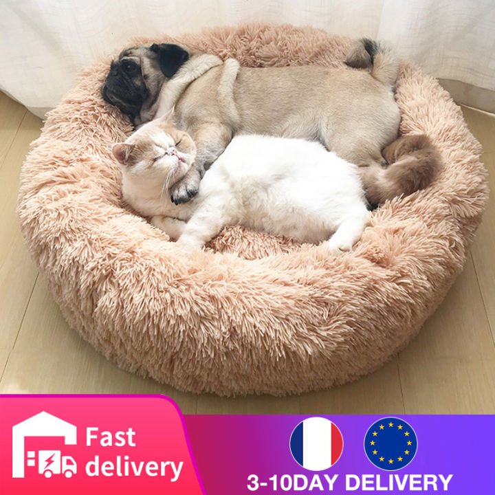 40cm 80cm 100cm Super Soft Pet Beds Kennel Dog Bed Round donuts