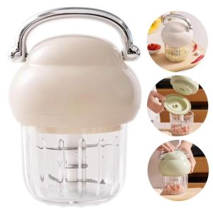 LOVELY HUT Small Electric Grinder Multi-Function Efficient Grinding Garlic And Vegetables Machine Chopper Electric Multi-functional Meat Grinder Prepares