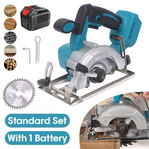5 inch Cordless Electric Circular Saw Lithium Battery Wood Marble Tile Cutter Mesin Potong Kayu Batu Gergaji Tangan 无线圆锯