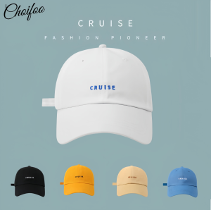 ChoiFoo หมวกเบสบอลปีกกว้างขนาดใหญ่มีตัวอักษรตัวหมวกเบสบอลพร้อมหมวกเบสบอลปักลายสไตล์เกาหลีนุ่มแนะสวมสบายหมวกบังแดดผ้าฝ้ายบริสุทธิ์หมู่บ้านปรับขนาดได้