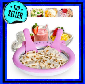 Alat Pembuat Ice Cream dan Yogurt - Ice Cream Roll Maker Instant - Ice Cream Maker