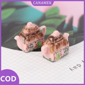 CANAMEK✨ Ấm đun nước cốc sứ đáng yêu Bộ đồ ăn đồ chơi nhà bếp Nhà búp bê thu nhỏ 1 12