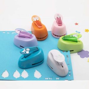 GONOVO STUDIO Labor-Saving Paper Embossing Machine Handmade Star Shape Paper Cutting Tools Card Making Cutting Craft Punch Hole Puncher School Supplies