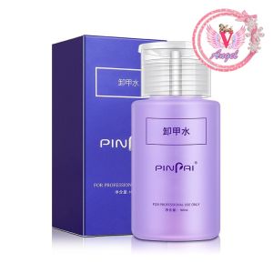 น้ำยาล้างเล็บเจล ถอดเล็บเจล ถอดเล็บอคิลิค ถอดเล็บปลอม 160ml. ชนิดขวดปั้มใช้งานง่าย