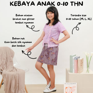 KEBAYA ANAK PEREMPUAN CACA