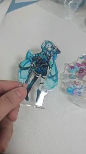 2Pcs/Set Game Honkai: Star Rail Series Acrylic Stand Hyacinthia Hyacine Anaxa Anaxagoras anime peripheral Boy girl holiday gift