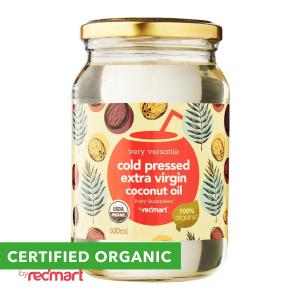 RedMart Organic Cold Pressed Extra Virgin Coconut Oil - 500ml