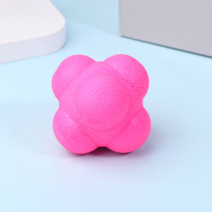 QUANSEN Hexagon Reaction Ball Agility Training Ball For Basketball Football Kids Adult Coordination Reflex Fitness Training Ball