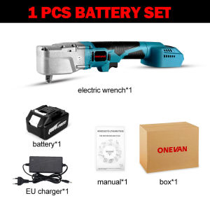 ONEVAN 1000N.M Brushless 1/2 Electric Ratchet Wrench 4800RPM 2-Gears Removal Screw Nut Car Repair Power Tool For Makita 18V Battery