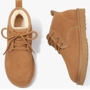 Kidmi Winter Women Cotton Shoes Warm Fuzzy Women Boots Short Plush Nonslip Cotton Boots Casual Comfort House Ankle Boots Women