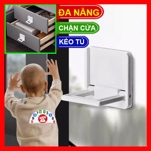 Tay Nắm Mở Tủ Dụng Cụ Đẩy Tay Kéo Cửa Chốt Khóa Cửa Lùa Cửa Trượt keo dán