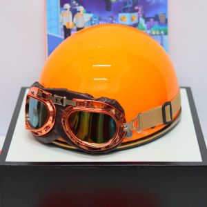 COMBO NÓN +KÍNH MŨ BẢO HIỂM HAYLY NAPOLI /NHIỀU MÀU SẮC ĐA DẠNG