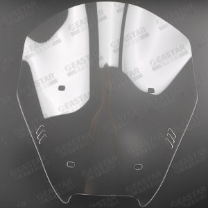 Clear white Windshield Visor Thick ADV 150 160 Model Carbu Fang
