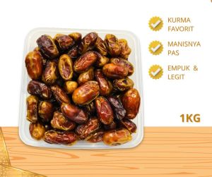 Kurma Khalas 1kg best quality - khalas al saad premium - SHABANI STORE
