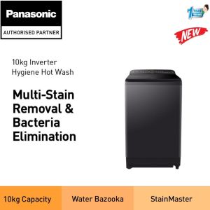 PANASONIC NA-FD10X1BRT 10KG Care+ Stain Expert Top Load Washer
