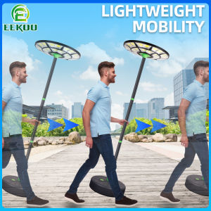 EEKOO ไฟโซล่าเซลล์ UFO 2000w 3000w 4000w 5000w ไฟufoโซล่าเซลล์ ของแท้ ไฟถนนพลังงานแสงอาทิตย์แบบ all-in-one SolarStreet Light Outdoor Waterproof IP67