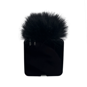 Furry Windscreen Noise Cancelling Windshield for Wireless Lavalier Mics for Indoor and Outdoor Auditory Recording
