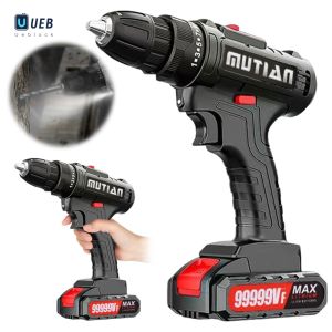 Multi-Function 28 in 1 Cordless Drill Kit with Adjustable Speeds and Compact Design for Construction and Repair Tasks