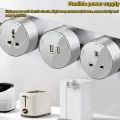 ✨2024New&100%ori&Garansi seumur hidup&New&Ready✨ ⭐Kualitas Tinggi ⭐Stop Kontak Tanam Tembok Track Socket 60-100cm Adaptor Soket Track Daya Dapur/Meja meeting Track Socket Tom. 