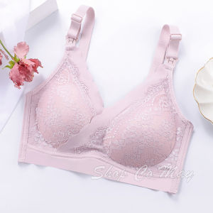 Áo ngực bầu cho con bú su đúc phối ren cao cấp đẹp mát