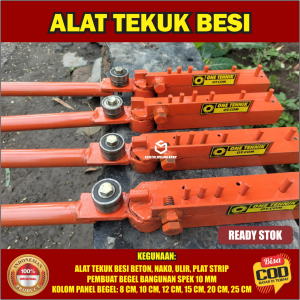 Alat Tekuk Besi Penekuk Besi Bending Besi Begel Cakar Ayam Spek 10mm Besi Beton Ulir Nako Plat Strip