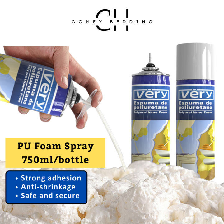 Vira Polyurethane Foam PU Foam Spray Waterproof Tutup Lubang Batu Angin ...