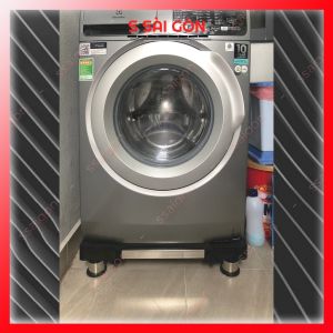 Chân máy giặt chống rung kệ Tủ Lạnh Máy Giặt Khung Inox Có Đế Chống Rung Điều Chỉnh Được Kích Thước Hàng Việt Nam - Bảo hành 2 năm